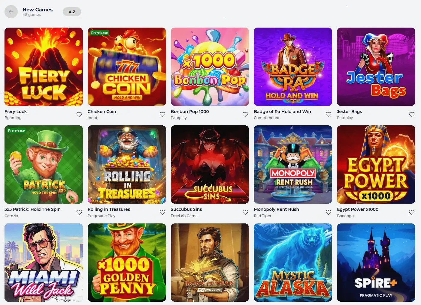 Sg Casino giochi e bonus online